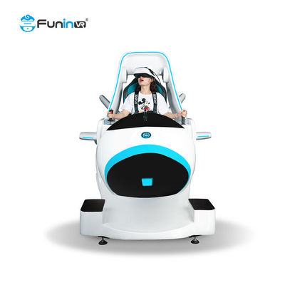 High Definition 3D Graphics VR Flight Simulator voor luchthaven 100KG nominale lading