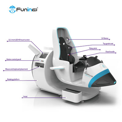 HTC Vive City Park VR Flight Simulator Met 30Pcs Games Rotating Platform