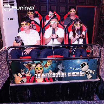 Immersive Entertainment 7D Film Theater gebogen Scherm 3 Type Movie Special Effects