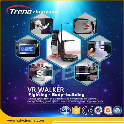 De zwarte 800 Tredmolen van de Watts9d Virtuele Werkelijkheid/het Schieten van Slagspelen