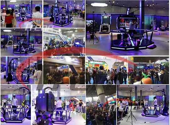 Zwarte die van de de Werkelijkheids Ruimtegang van HTC VIVE de Virtuele de Bioskopen van de Spelen9d Actie schiet