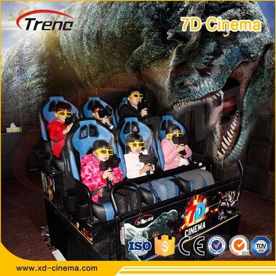 70 Films van PCs 5D + 7 PCs 7D die Spelen7d interactief theater voor Jonge geitjes schieten