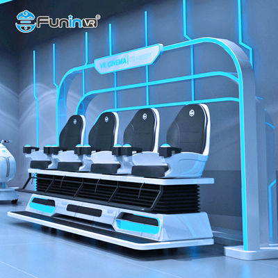 Duurzaamheid VR-bioscoop met dynamische stoelen Interactieve gameplay Realistische effecten