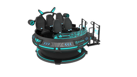 Entertainment 55 inch scherm 9D VR stoel AC220V 5 zitplaatsen