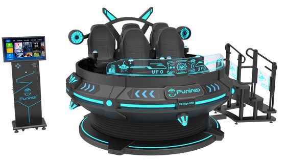 Entertainment 55 inch scherm 9D VR stoel AC220V 5 zitplaatsen