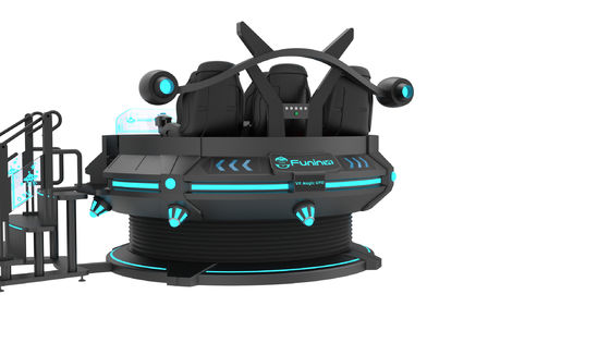 Entertainment 55 inch scherm 9D VR stoel AC220V 5 zitplaatsen