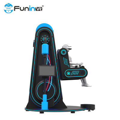 360 graden rotatie en joystick controller in onze AC220V 9D VR simulator