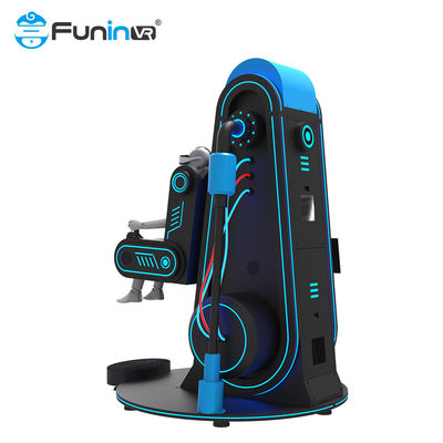 360 graden rotatie en joystick controller in onze AC220V 9D VR simulator