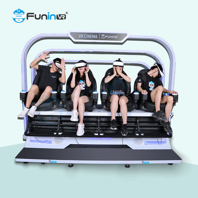 Vermaak 9D Virtual Reality Simulator Surround Sound Laag onderhoud 220V