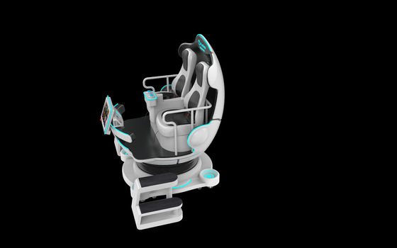 9D VR-stoel met immersive VR-ervaring en joystickcontroller