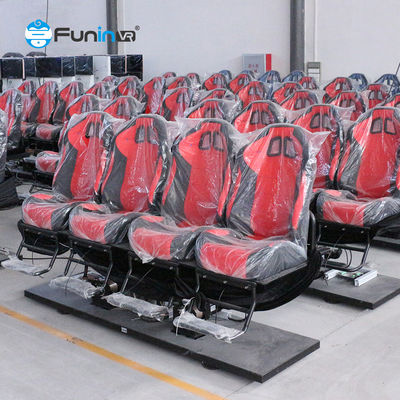 Winkelcentrum 5D Filmtheater Op maat gemaakte vierkantontwerp voor 9-48 zitplaatsen 3 Maandelijkse updates 1 Film