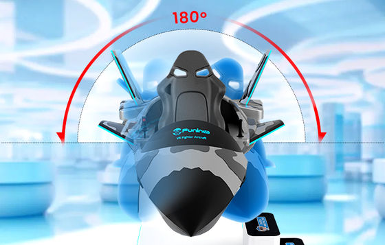 Entertainment 9D Virtual Reality Cinema met Deepoon E3 VR Bril 3123x1708x1739mm