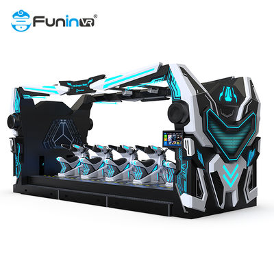 Entertainment VR Amusement Park With Leg Sweep Effects And 3D Screen