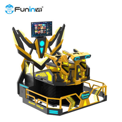 Revolutionize Your Entertainment Center with Our 9D VR Simulator Steel Metal 360 Degree Rotation Double Seats