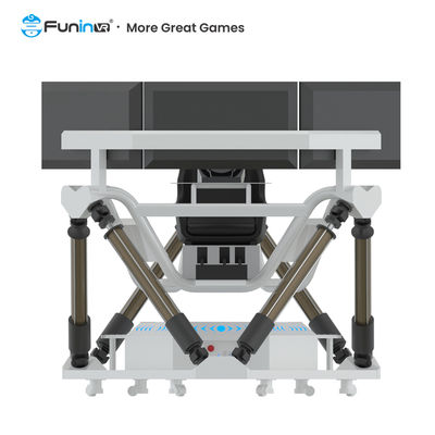 Racing Car Simulator met drie schermen Laat het volledige potentieel van uw entertainment ruimte los met innovatieve 9D Virtual Reality Cinema