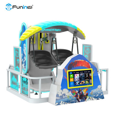 Funin Vr Motion Control 6 zitplaatsen 9D VR Skydive Dual Player Motion Simulator met Wind & Water Effecten