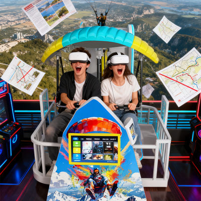 9D Virtual Reality Simulator VR Skydive Immersive Experience VR Arcade Theme Park Biedt een verscheidenheid aan inhoud voor interactieve entertainmentoplossingen