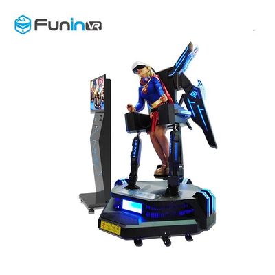 1260*1260*2450mm 9D VR Eagle Machine van het de Simulator2.0kw+200 Kg VR 360 de Vliegende Spel van de Vluchtbioskoop voor Pretpark