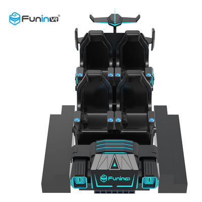 van de de Bioskoopsimulator van 3.8KW 9D de Virtuele Werkelijkheid die VR-Spelauto met Gevoelige Actie schiet