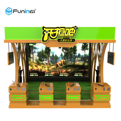 Het kanon die Simulator 220V VR schieten van de Spel9d de Virtuele Werkelijkheid publiceert Spelmateriaal