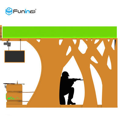 Schietend Machine 220V VR van de Spel de Virtuele Werkelijkheid publiceer Spelmateriaal het Opwekken Kanon