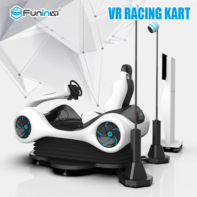 het Rennen van 9D VR van de de Auto het Virtuele Werkelijkheid van Spelenkarting Materiaal 220V 2,0 Audiosysteem