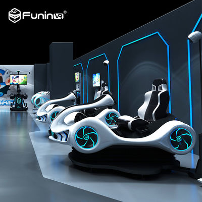 Rennend van de Auto Nieuwe producten van Spelenkarting Virtueel de Werkelijkheidsmateriaal 220V 2,0 Audiosysteem 9D VR