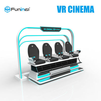 3KW 4 Simulator van de Spelers9d de Virtuele Werkelijkheid met Elektrisch Motiesysteem voor Tieners