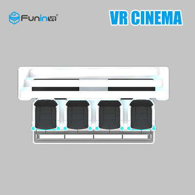 Van de de Werkelijkheidssimulator van Deepoone3 Glazen 9D Virtuele Grootte 3250*1710*2280mm
