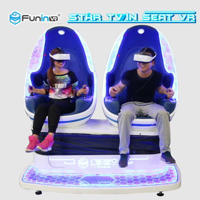 Interactieve Virtuele de Werkelijkheidssimulator Tweelingseat van 9D voor Pretpark