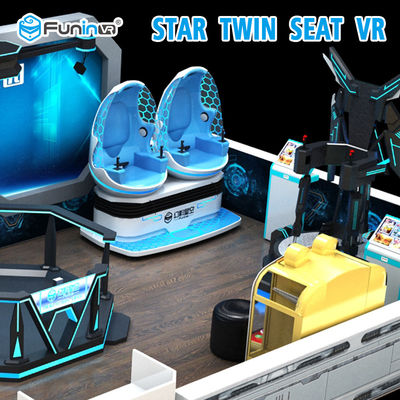 2 Bioskoop van de zetels9d de Virtuele Werkelijkheid met het Effect van het het Beenbereik van de EIstoel