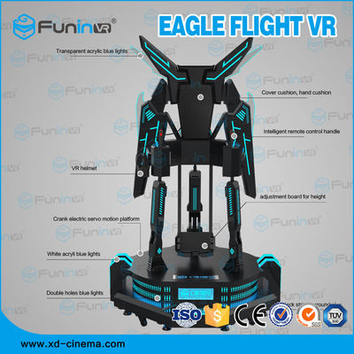 Zhuoyuan-12 maanden het Type van Garantie9d Vr Bioskoop van het de Vluchtvr spel van Funinvr 9D Vr Eagle de machine