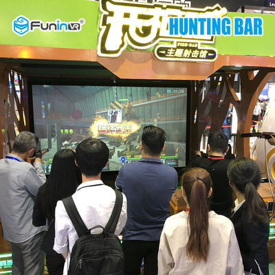 Gele + Groene het Schieten Virtuele Werkelijkheids9d VR Bioskoop voor 4 Spelers