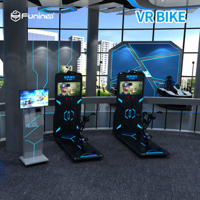 Binnen van de de Werkelijkheids Stationaire Fiets/Hometrainer van 9D Virtuele Virtuele Rit