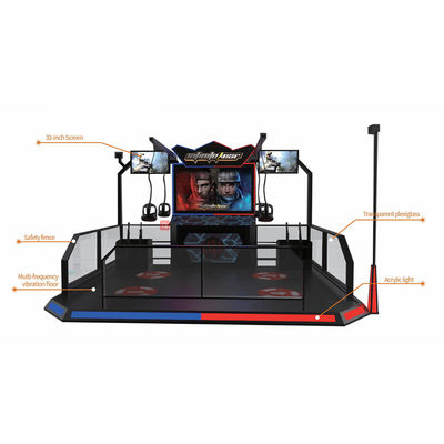 2 spelers 9D die VR Simulator met de Hoofdtelefoon van HTC Vive voor Middenleeftijd schieten