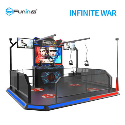 2 spelers 9D die VR Simulator met de Hoofdtelefoon van HTC Vive voor Middenleeftijd schieten