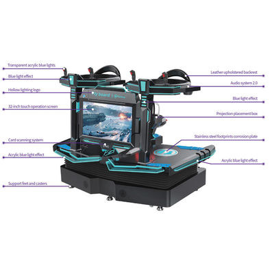 Integratietribune op Vluchtvr Simulator/de Virtuele Werkelijkheid Flight Simulator van 9D