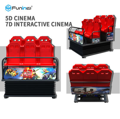 70 Films van PCs 5D + 7 PCs 7D die Spelendof Elektrisch 7D Bioskoopmateriaal schieten