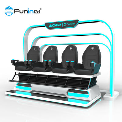 4 de Ritten van het de StoelPretpark van het zetels Elektrische Systeem 9D VR