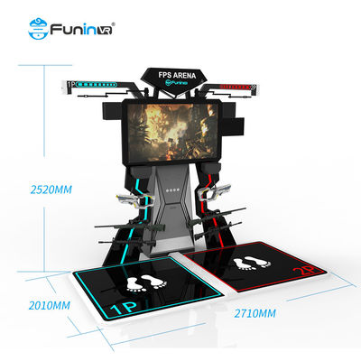 Bladmetaal VR die FPS spel schiet dat 9d-de vluchtsimulator rent van de spelmachine