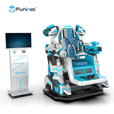 Geschatte de Simulatieritten die van Load100kg 360 VR mecha van de Machinearcade VR schieten