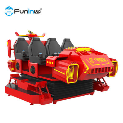 Virtuele Werkelijkheids multiplayer vr dark brengt spelmachine 6 Zetels in de war Rennend de simulator van 9d VR