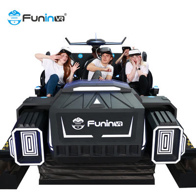 Dark van de Zhuoyuan9dvr Simulator 6Seats VR brengt Arcade Game Machine in de war