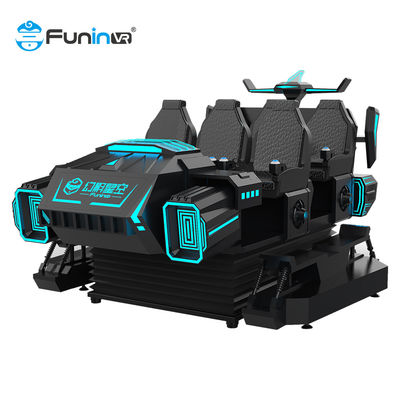 Dark van de Zhuoyuan9dvr Simulator 6Seats VR brengt Arcade Game Machine in de war