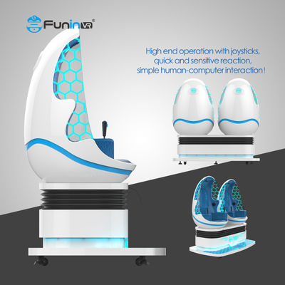 VR 360 blauw VR het spelproduct van de arcadesimulator verdient geld Virtuele werkelijkheid 2 Speler