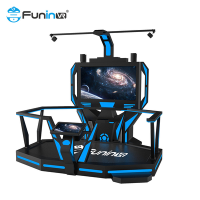 1 speler 9D Virtual Reality Simulator Motion Walking Platform VR Game Machine