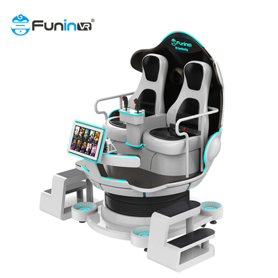 Multiplayer-apparatuur 9D Virtual Reality Simulator Cinema 2 Player Vr Egg Chair