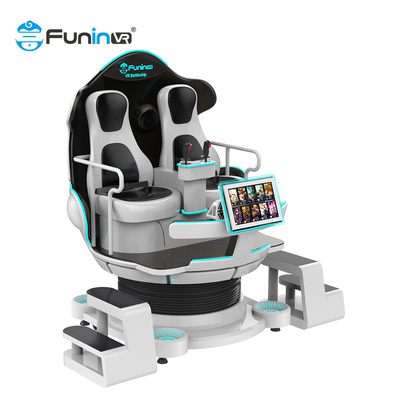 Multiplayer-apparatuur 9D Virtual Reality Simulator Cinema 2 Player Vr Egg Chair