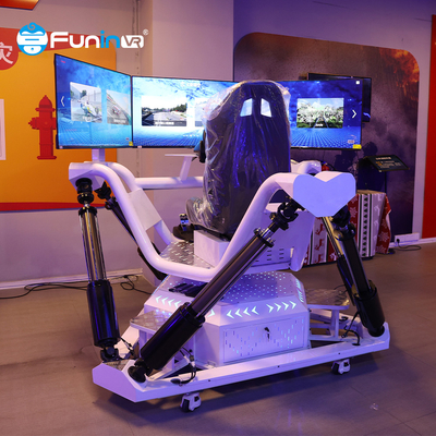 Commerciële Virtuele de Werkelijkheidssimulator die van 9D de Motorfietssimulator Arcade Game Chair rennen van F1 Seat