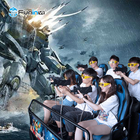 24 stoelen 7D bioscoop 3D-scherm voor interactieve bewegingsracesimulator